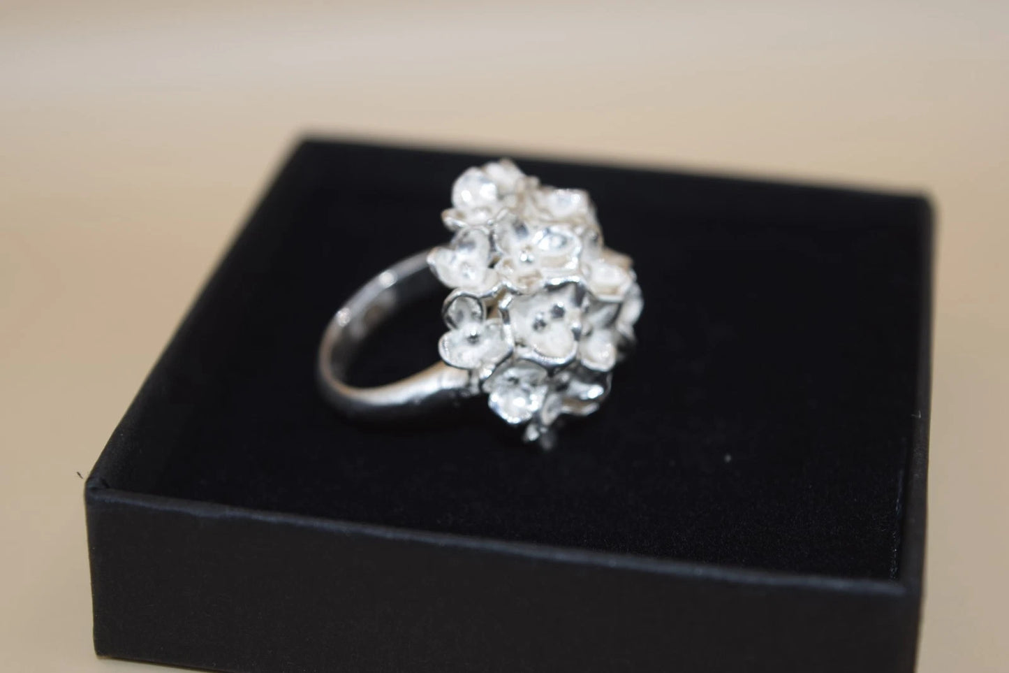 Stunning Flower Statement Ring